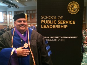 Capella graduate Mark Warnick